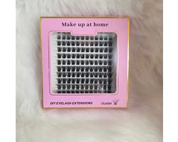 Wimpers - Naturel - cluster - stukjes wimper - lash set - 144 stukjes - Extensions - Wimper box - diy lashes