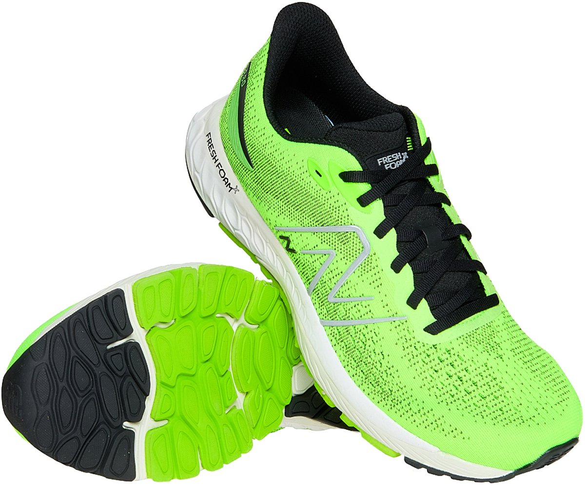 New Balance M880N12 Heren Sportschoen Neon/ – Extra breed Groen