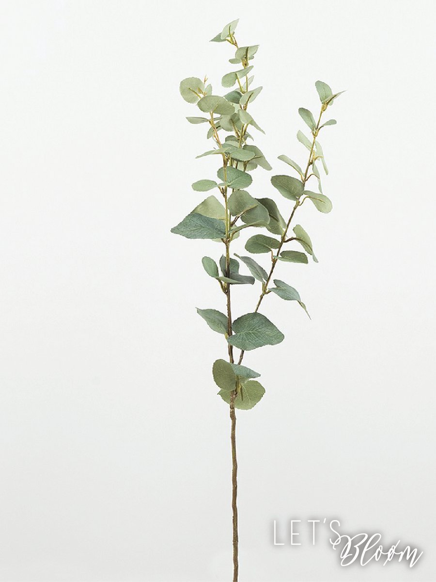 Let's Bloøm | Eucalyptus | Kunsttak | Groen | Zijdentak | 1, 3 of 5 stuks | Kunstbloem | Zijden bloem | Kerstgroen | Kerst