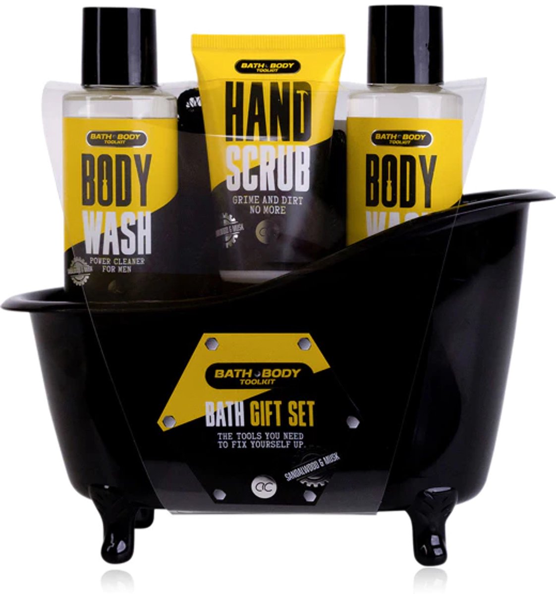 Bath & Body toolkit - Verzorgingscadeauset voor mannen