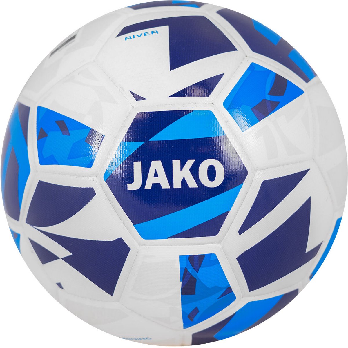 1200x1200.jpg Jako Voetbal River Trainingsbal - Wit/Navy - Afbeelding 1