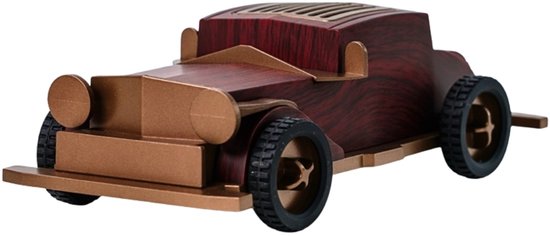 Retro Car Bluetooth Speaker 5W met FM Radio, Vintage Auto Design, TWS, TF/USB/AUX, Draadloos, Draagbaar