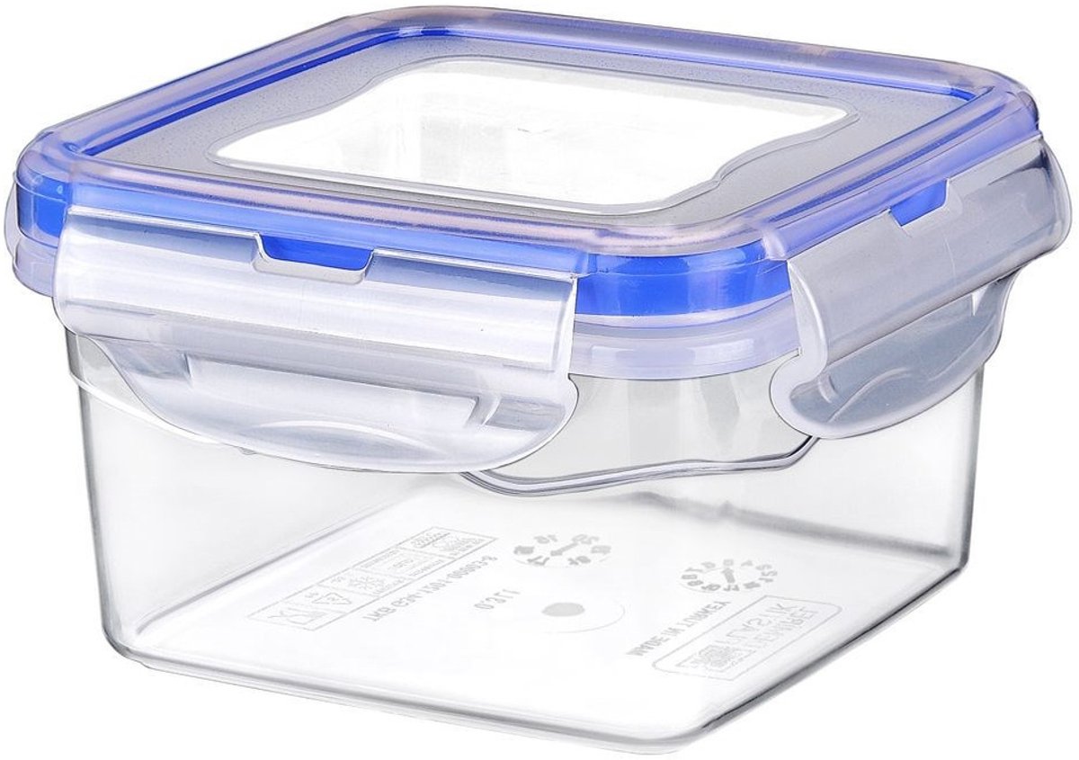 Hobby Life Serie - Voedselcontainer - 300 ml - Met Deksel en Uschting - Transparant