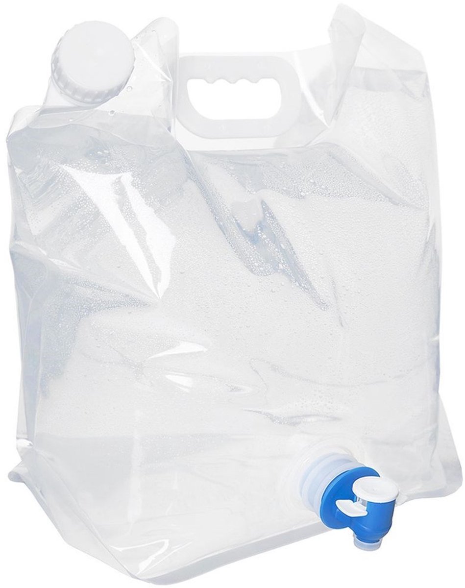 Opvouwbaar Waterreservoir met Kraan 11 l - Waterjerrycan - Water Jerrycan - Waterdispenser - Watercontainer Camping