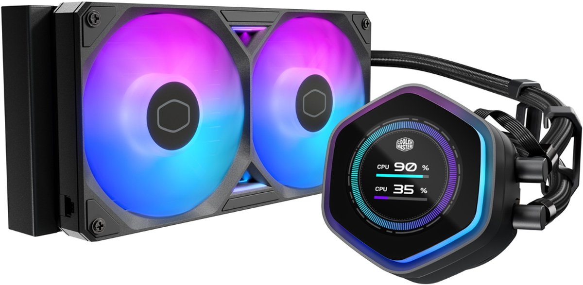 Cooler Master MasterLiquid Atmos II VRM Fan 240 -  Zwart