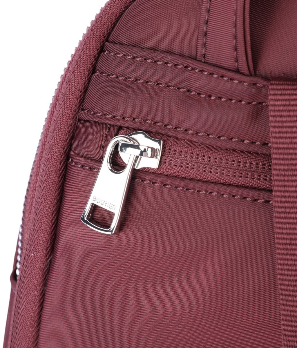 Bogner vrije tijd rugzak rugzak Maggia 1.0 Maxi Backpack Burgundy wijnrood