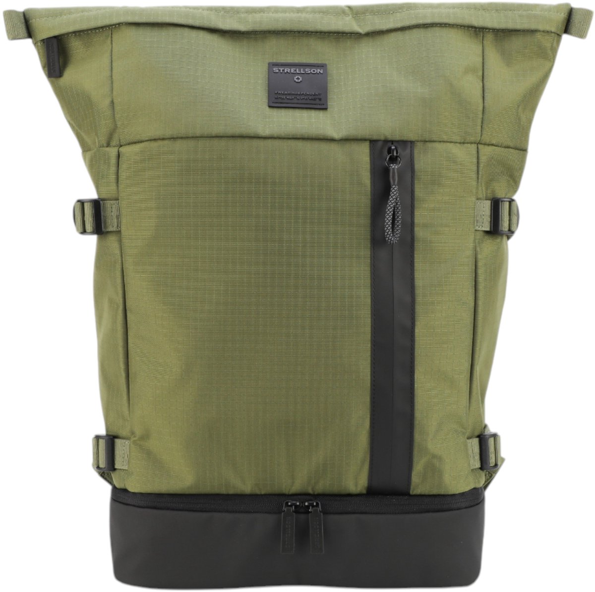 strellson Vrije tijd rugzak Rugzak met laptopvak Northwood RS Sebastian Backpack Dark Olive Olijfgroen