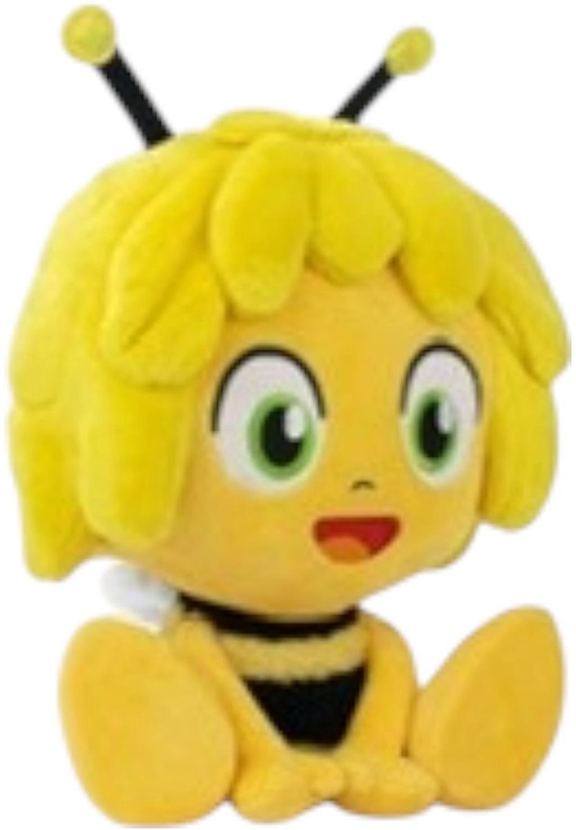 Maya de Bij - Maya knuffel - 25 cm - Pluche