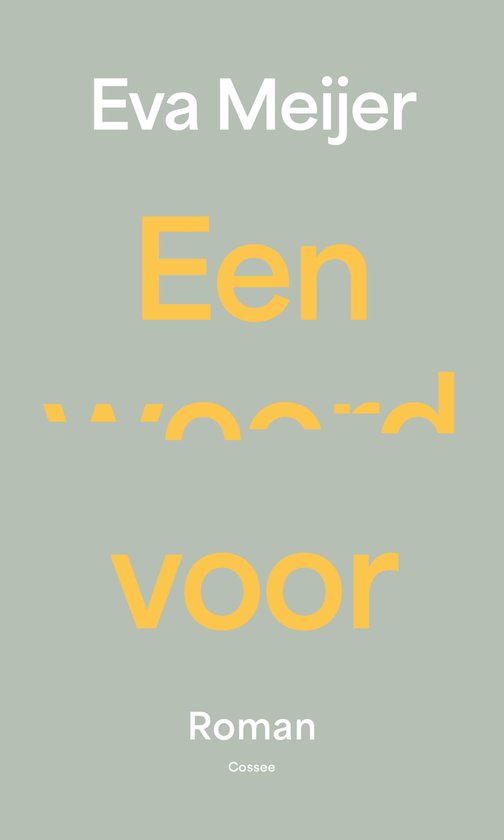 Een woord voor - cover