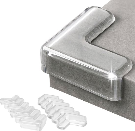 Nuvance - Hoekbeschermers Baby - 12 stuks - Hoekbeschermer voor Tafel - Tafelhoek beschermers voor Kinderen - Hoekbescherming