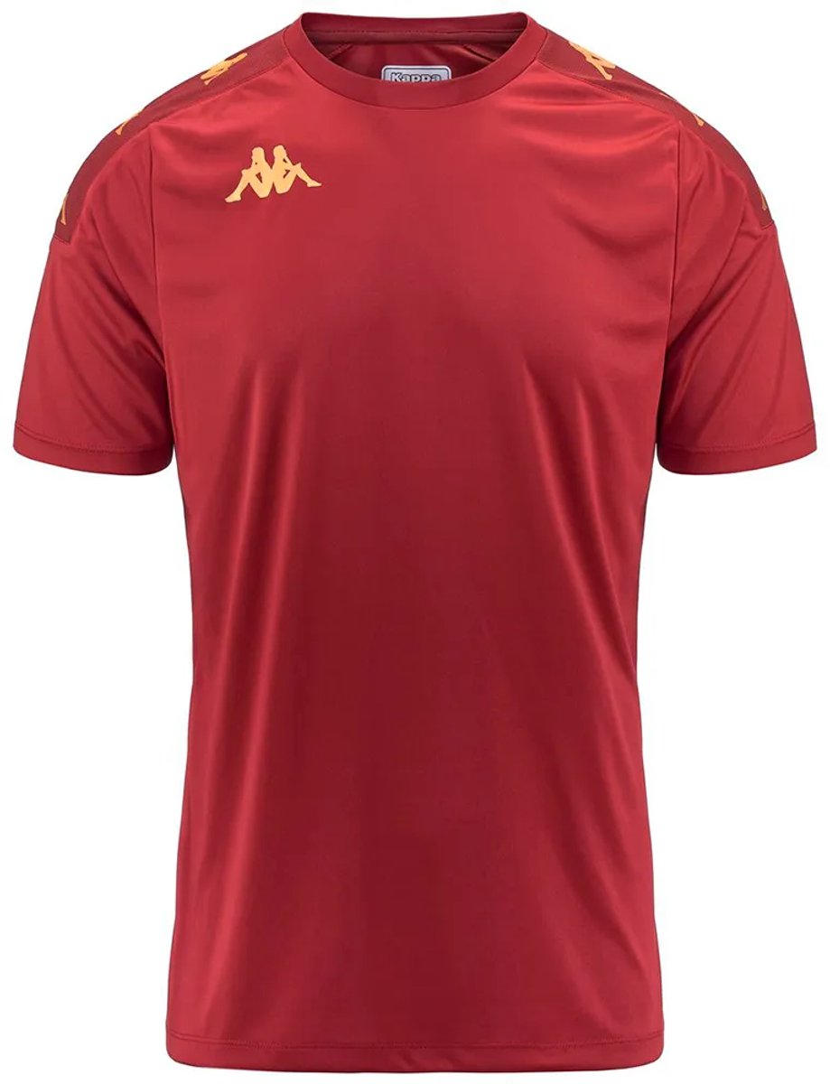Kappa Gianto T-shirt Met Korte Mouwen Rood 6 Years Jongens,Meisjes