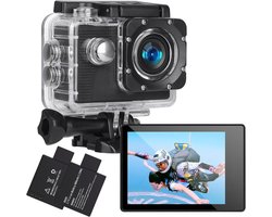 ZRSS® Onderwatercamera 1080P – Actiecamera Waterdicht tot 30m – Camera voor Onderwater – 12MP en Groothoek