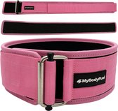MyBodyFuel - Lifting Belt - Powerlift Riem & Gym Belt - Maat XL - Roze