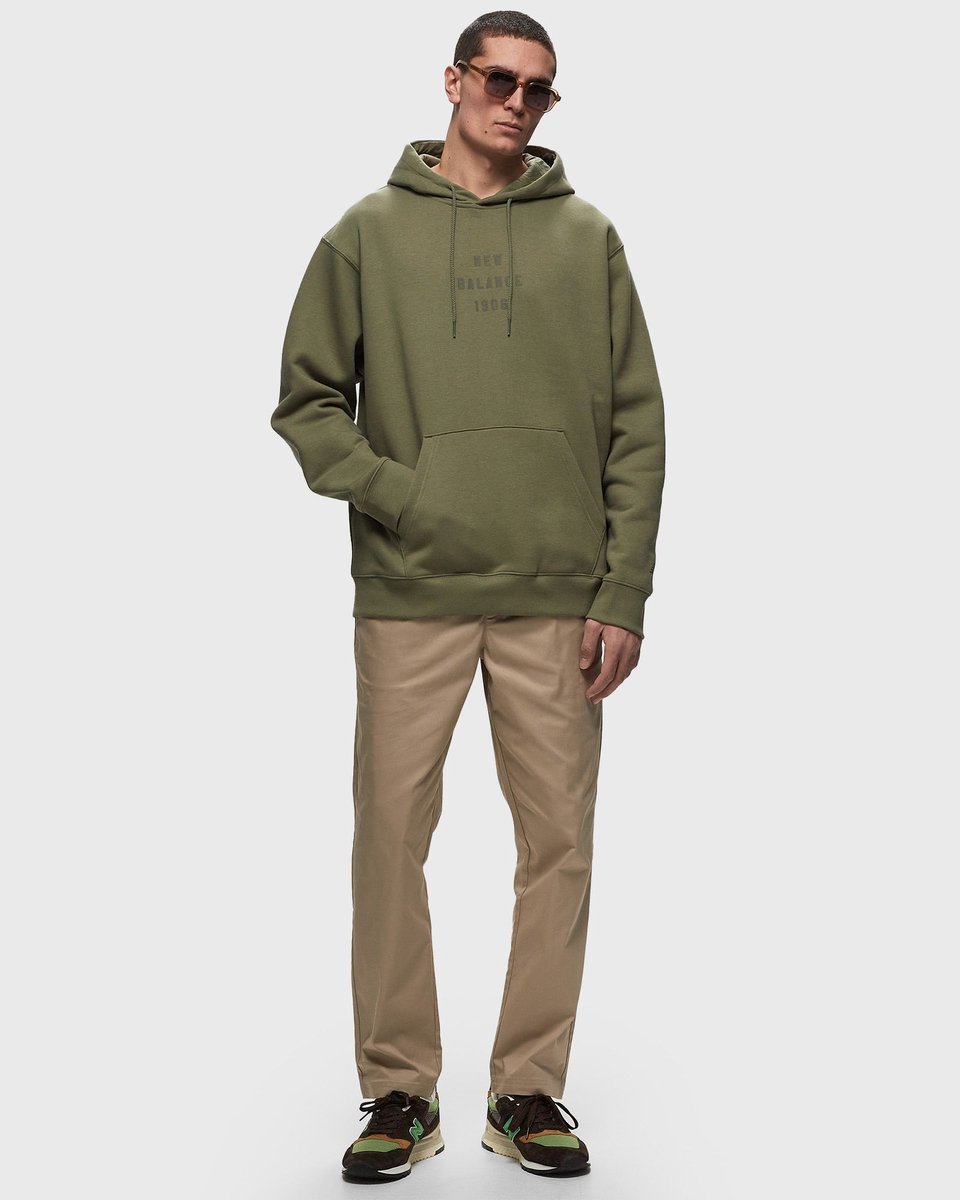 New Balance Hoodie Heren – M Groen