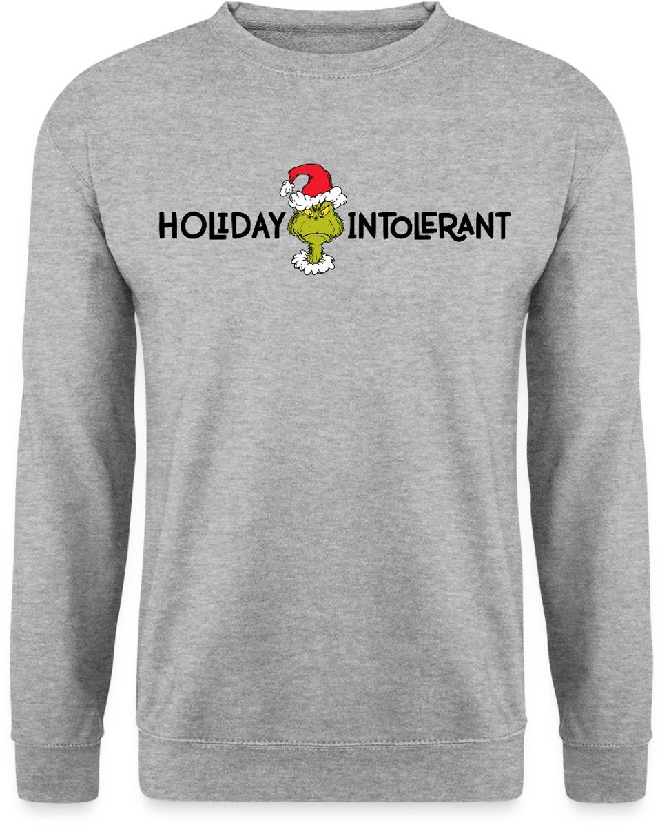 The Grinch Statement Holiday Intolerant Sweater Heren