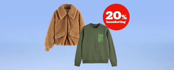 20% réduction à la caisse