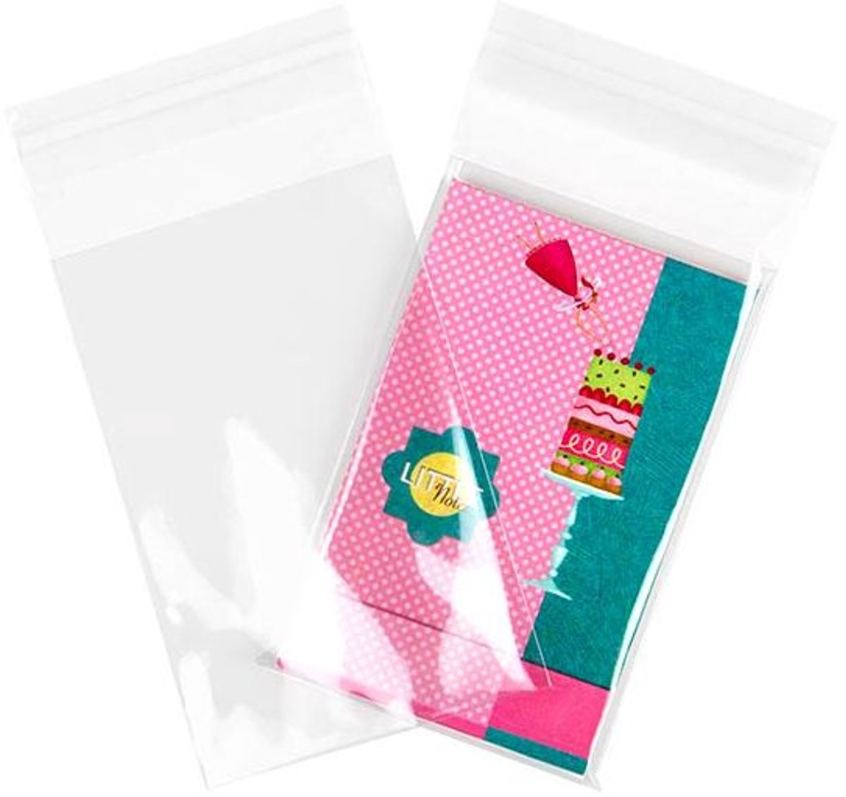 Zakken Milieuvriendelijk ECO 8.5x13 cm (100 stuks)