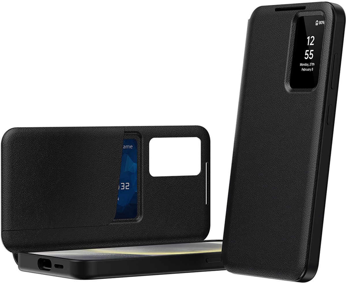 Techsuit - SmartView Series - Samsung Galaxy S25 - Black