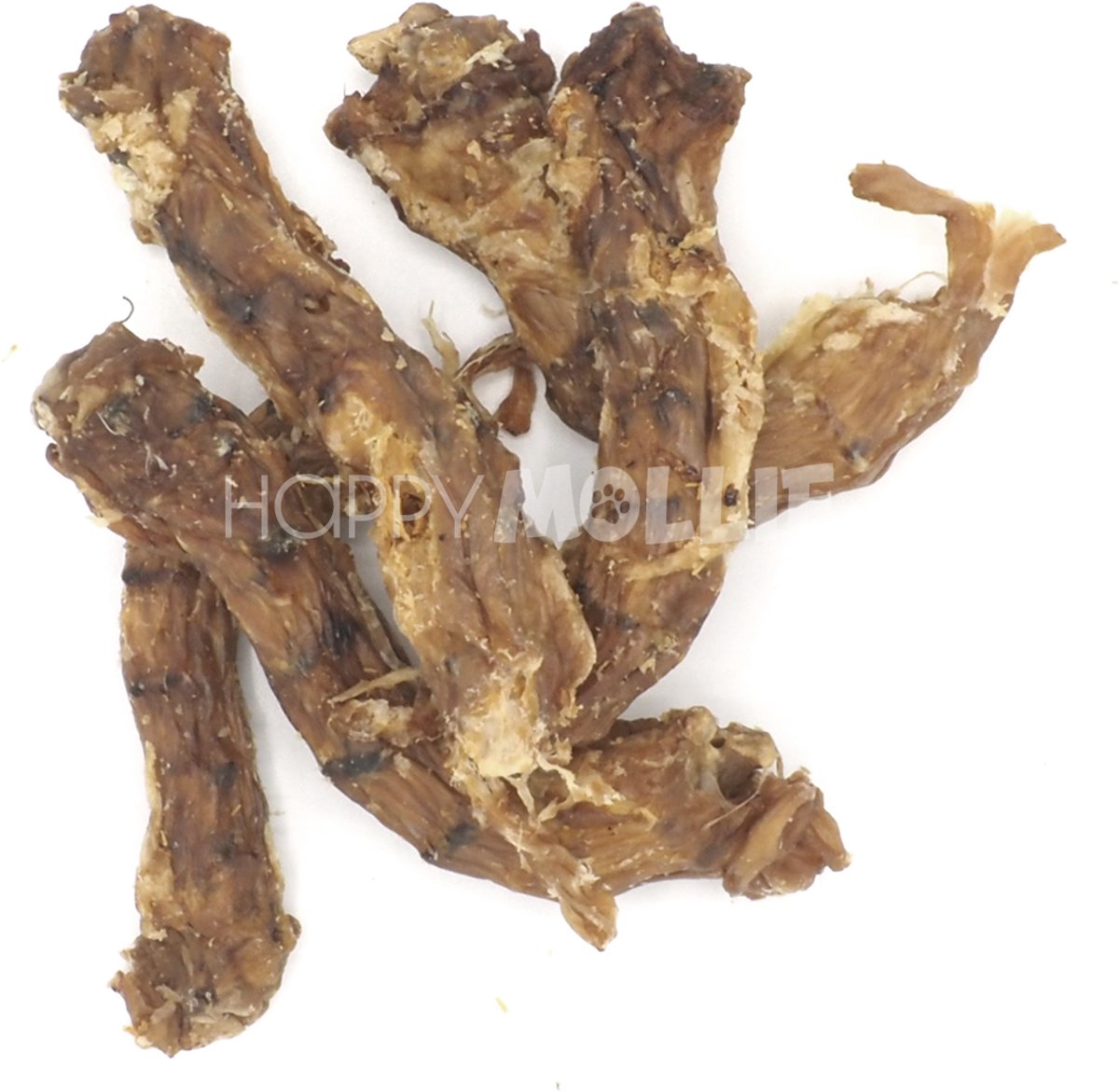 Mollie & Babs - Kippennekken - Hondensnacks - Kauwsnack - 100% Gedroogde Kip - 100% Natuurlijk - 150 gram