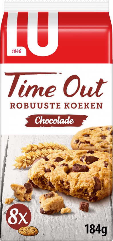 LU Time Out Robuuste Chocolade Koeken 10 x 184g | bol