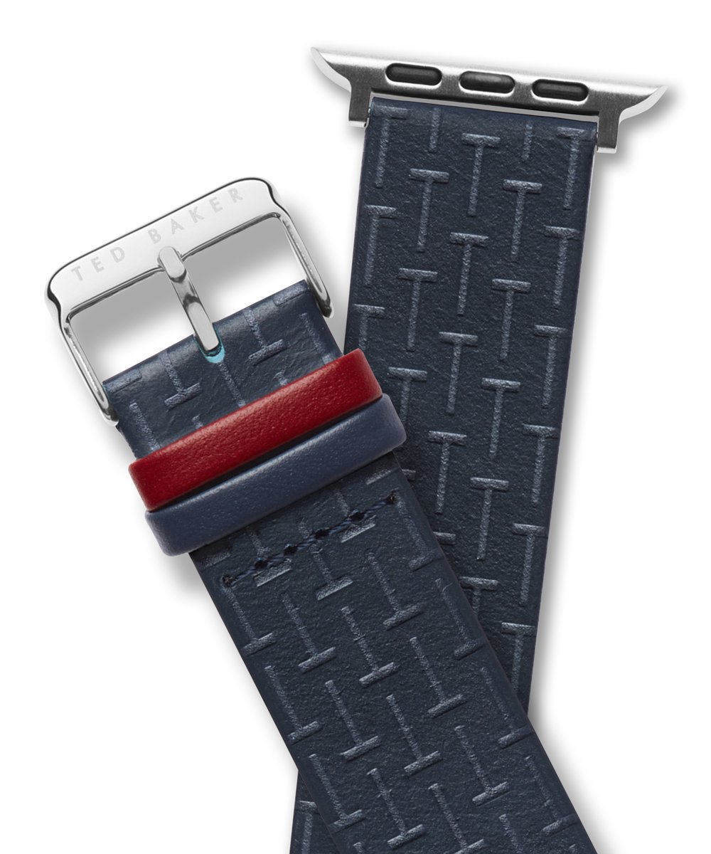 Ted Baker Apple Bands Kijk Naar Bandjes Blauw Armband: 100% Leather BKS42F132B0