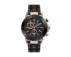GC Y70002G2MF Horloge Heren Chrono Staal black/Rosé