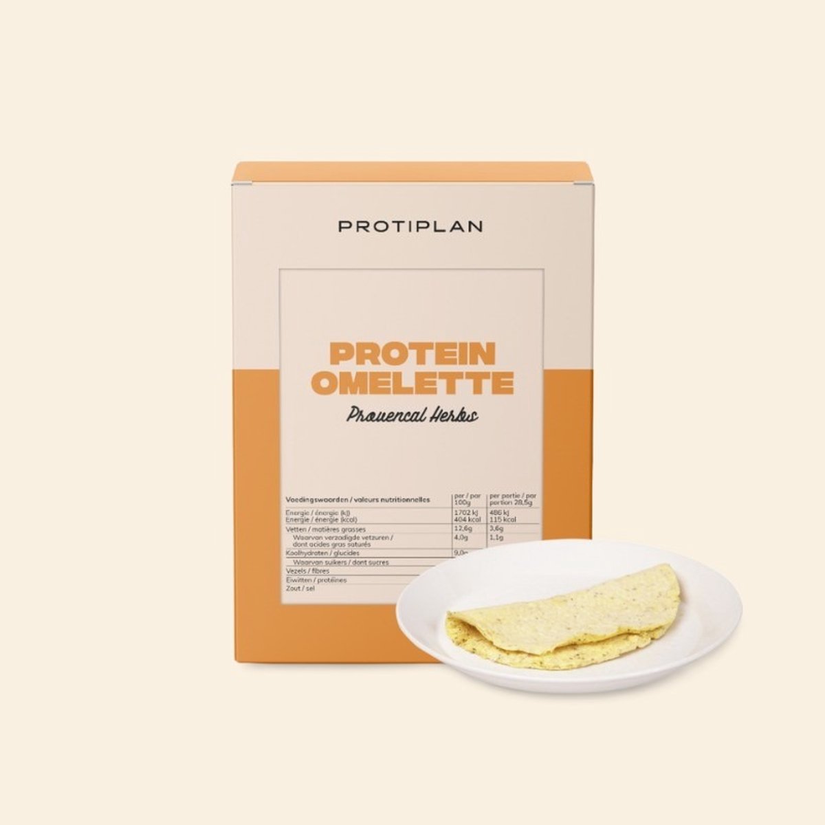 Protiplan - Omelet Tuinkruiden - 7 x 28 g - Eiwitrijk - Low carb