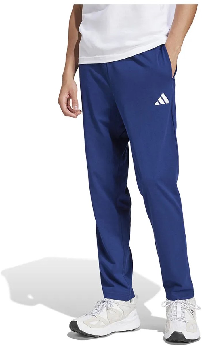 Adidas Essentials Small Logo Single Jersey Joggers XL Regular Man Blauw