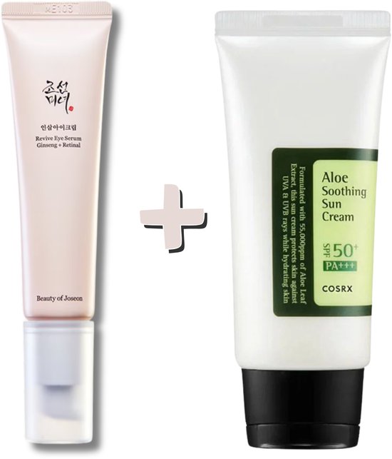 COSRX Aloe Soothing Sun & Joseon Serum