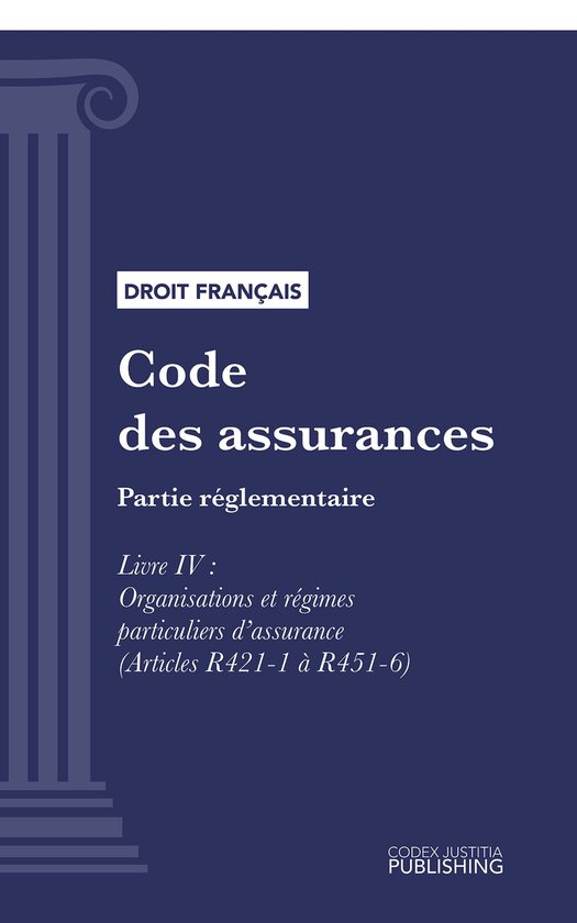 Code des assurances - cover