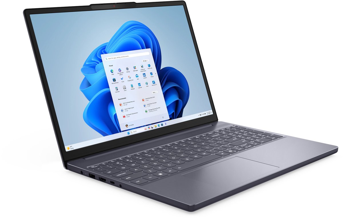Lenovo IdeaPad Slim 3 15ARP10 AMD Ryzen 7 7735HS Laptop 38,9 cm (15.3") WUXGA 16 GB DDR5-SDRAM 512 GB SSD Wi-Fi 6 (802.11ax) Windows 11 Home Engels Grijs thumbnail 6