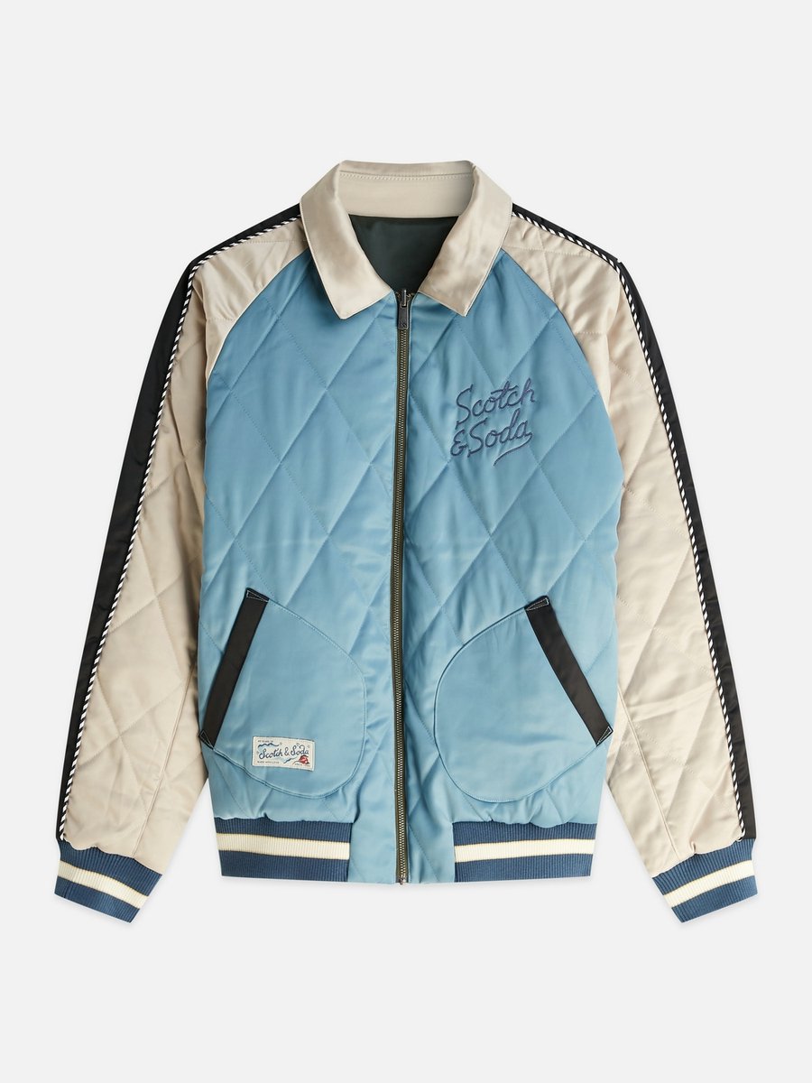 Scotch & Soda The 40Th Anniversary Souvenir Bomber Jacket