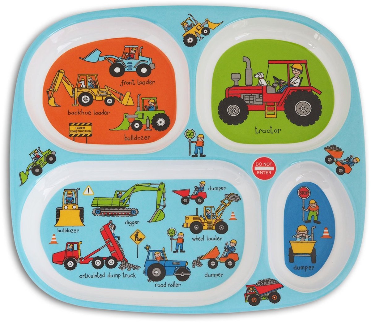 Vakjesbord werkvoertuigen tractor - Tyrrell Katz