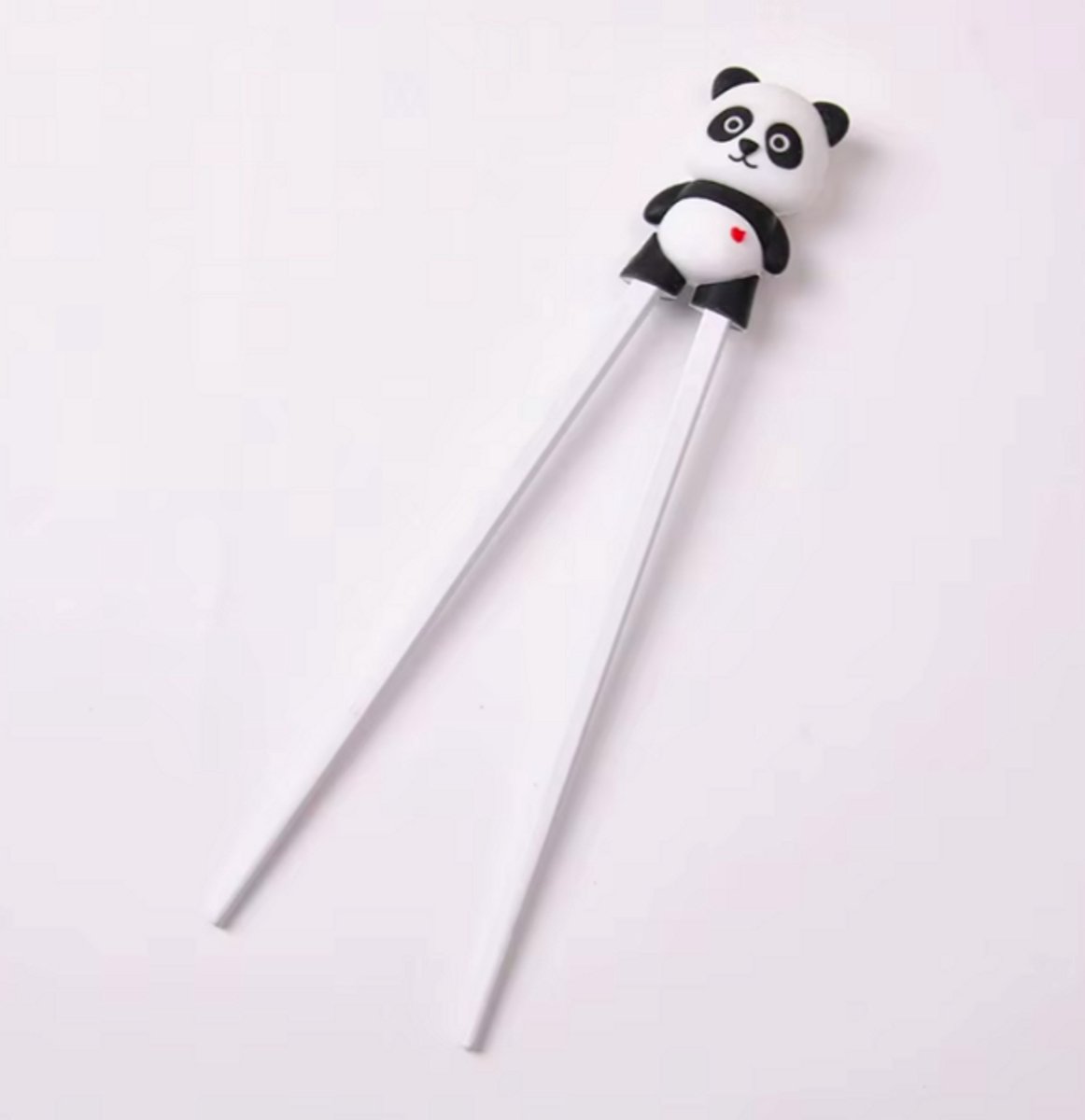 ProductGoods Kinder Eetstokjes – Panda – Met Hulpstuk – 2 Stuks – Zwart/Wit