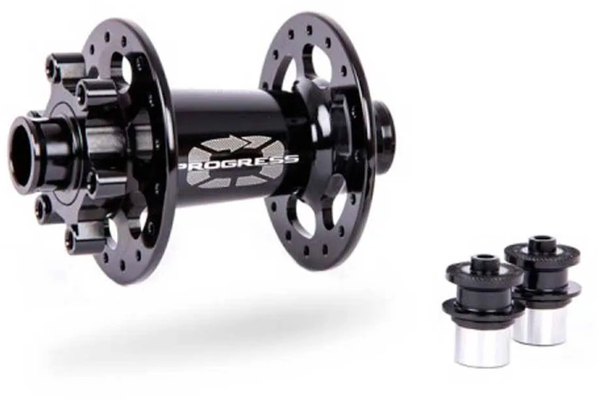 Progress Ultra Disc Mtb Conical Voornaaf Zwart 32H / 9/15 x 100 mm