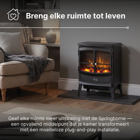 Dimplex Springborne Sfeerhaard Elektrisch - Vrijstaande Elektrische ...