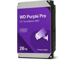 WD Purple Pro Serie - 26TB Harde Schijf - 3.5 inch - SATA III 7200 RPM