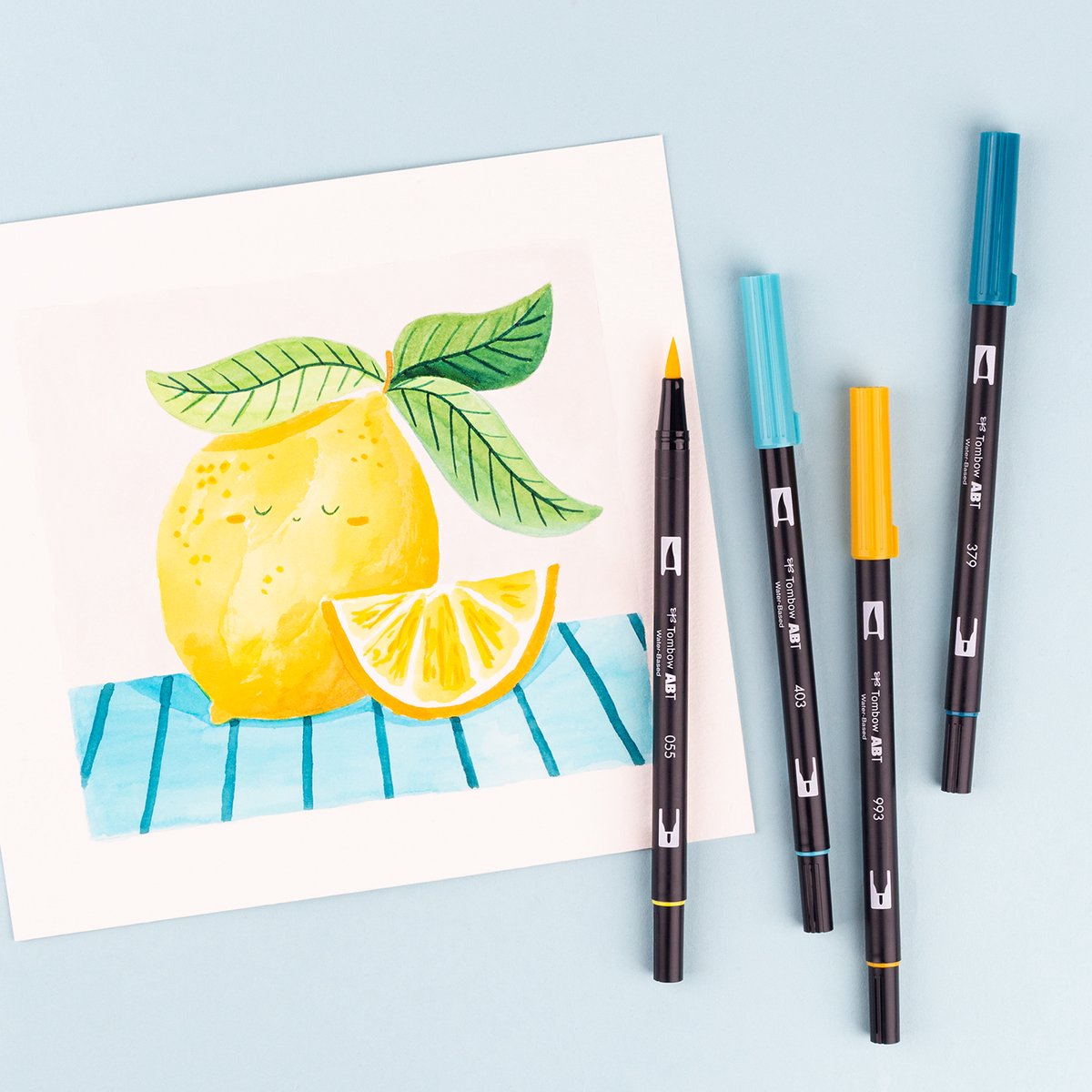 Tombow ABT Dual Brush Pen - Tekenset - Manga Brushpennen - Shonen - 10 stuks — afbeelding 5
