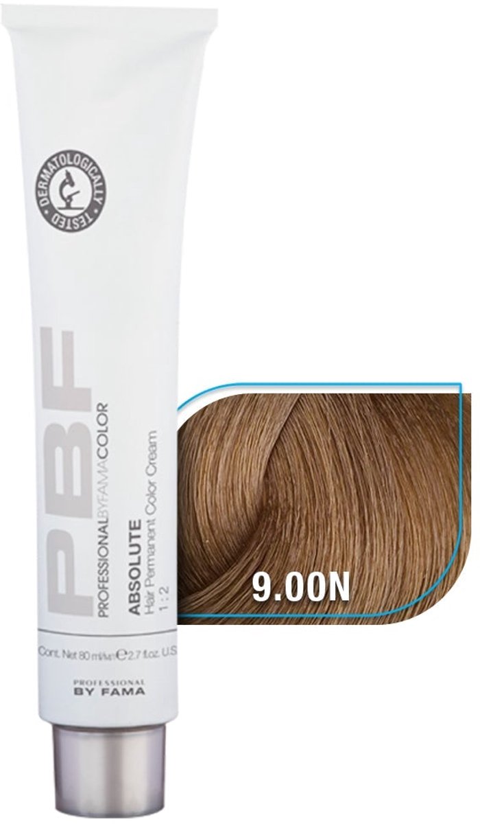 BY FAMA TINTE COLOR ABSOLUTE NATURALES CENIZOS PBC TINTE 9.00N, 80 ML