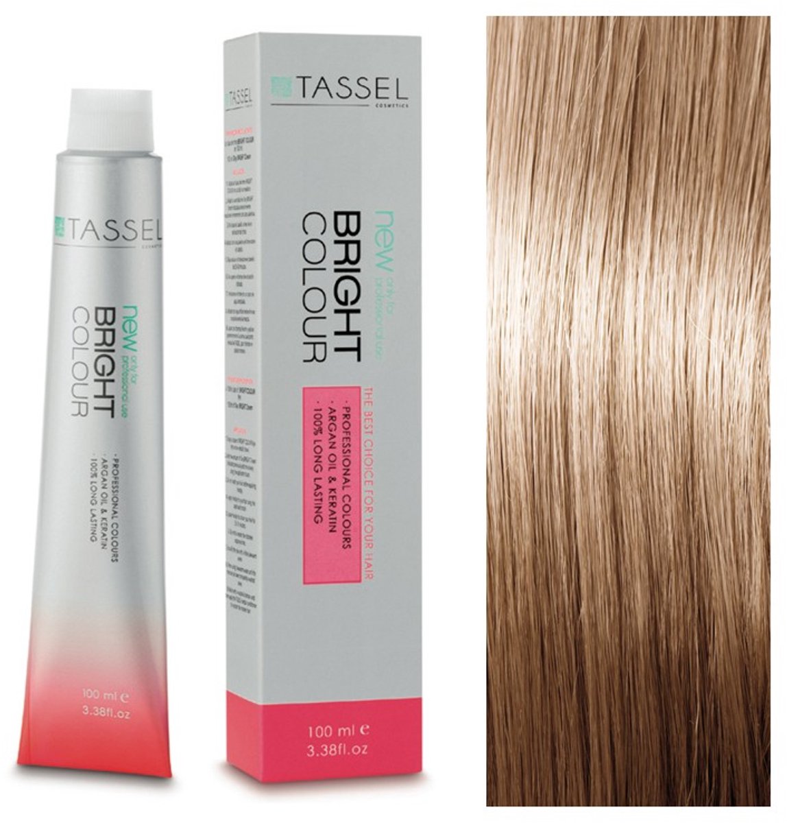 Hair dye Tassel n9.01 Bright Color - very light cold blonde