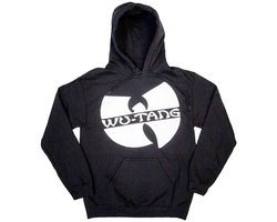 WuTang Clan - Slanted Logo Mono Hoodie/trui - M - Zwart