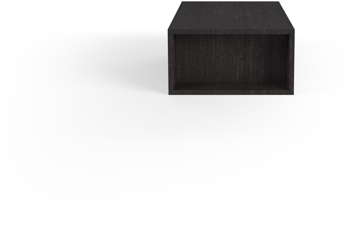 Wasophoogte® Opbergkast - Bovenkast zijkast - Module I - 700(D)*450(B)*240(H) mm - Zwart