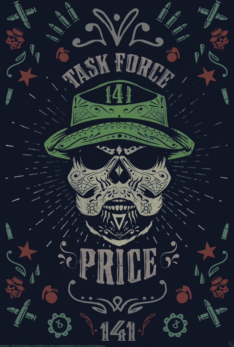 ABYSTYLE Poster Call of Duty - Captain Price 61x91,5cm Divers
