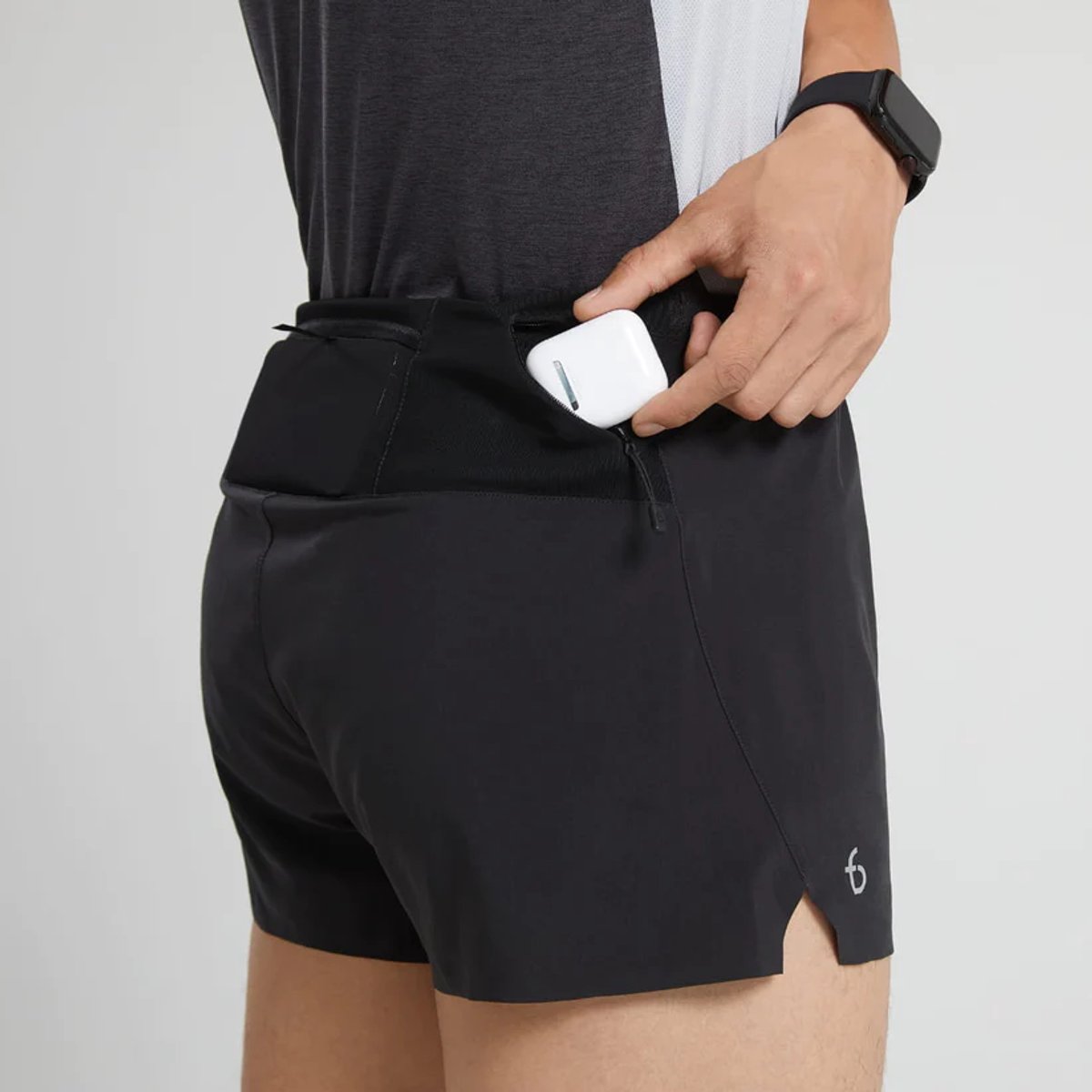 Flipbelt - Elite - Running Short - Black - XS