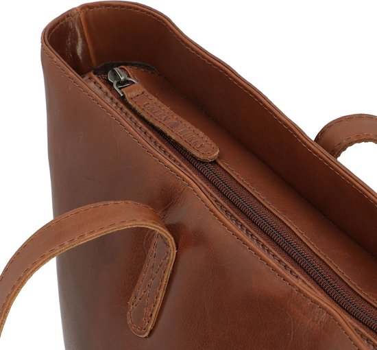 Sac cabas Vintage Greenburry XXL en Cuir 47 cm Compartiment pour ordinateur portable