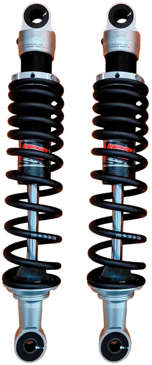 Yss Eco Line Honda Cb 750 92-02 Schokset Zwart 350 mm
