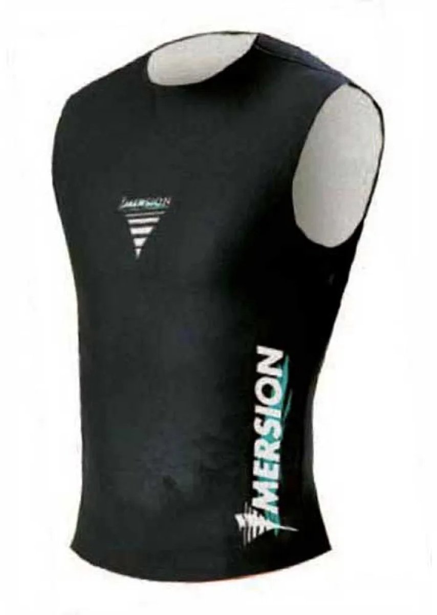 Imersion Aquaskin Neo Vrouwelijke Sleeveless Rash Guard Zwart XS Vrouw
