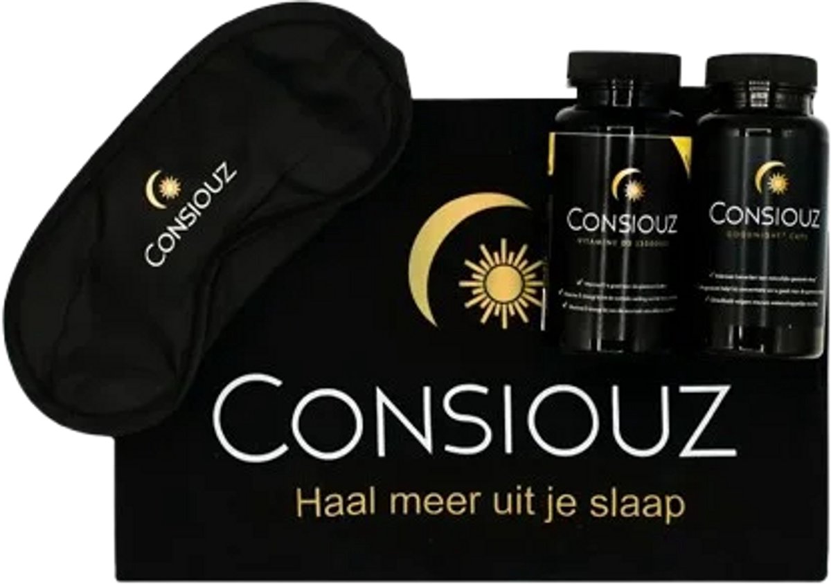 Consiouz Beter Slapen Pakket – Good Night Caps Slaapondersteuning