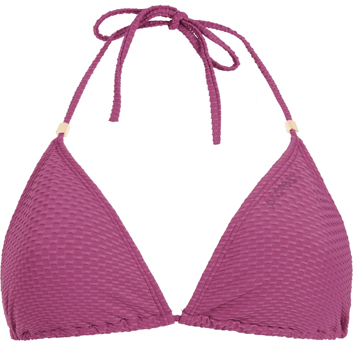 Protest MIXAle - Triangel bikini top Dames - Koordsluiting - Uitneembare vulling - Normale pasvorm - Roze