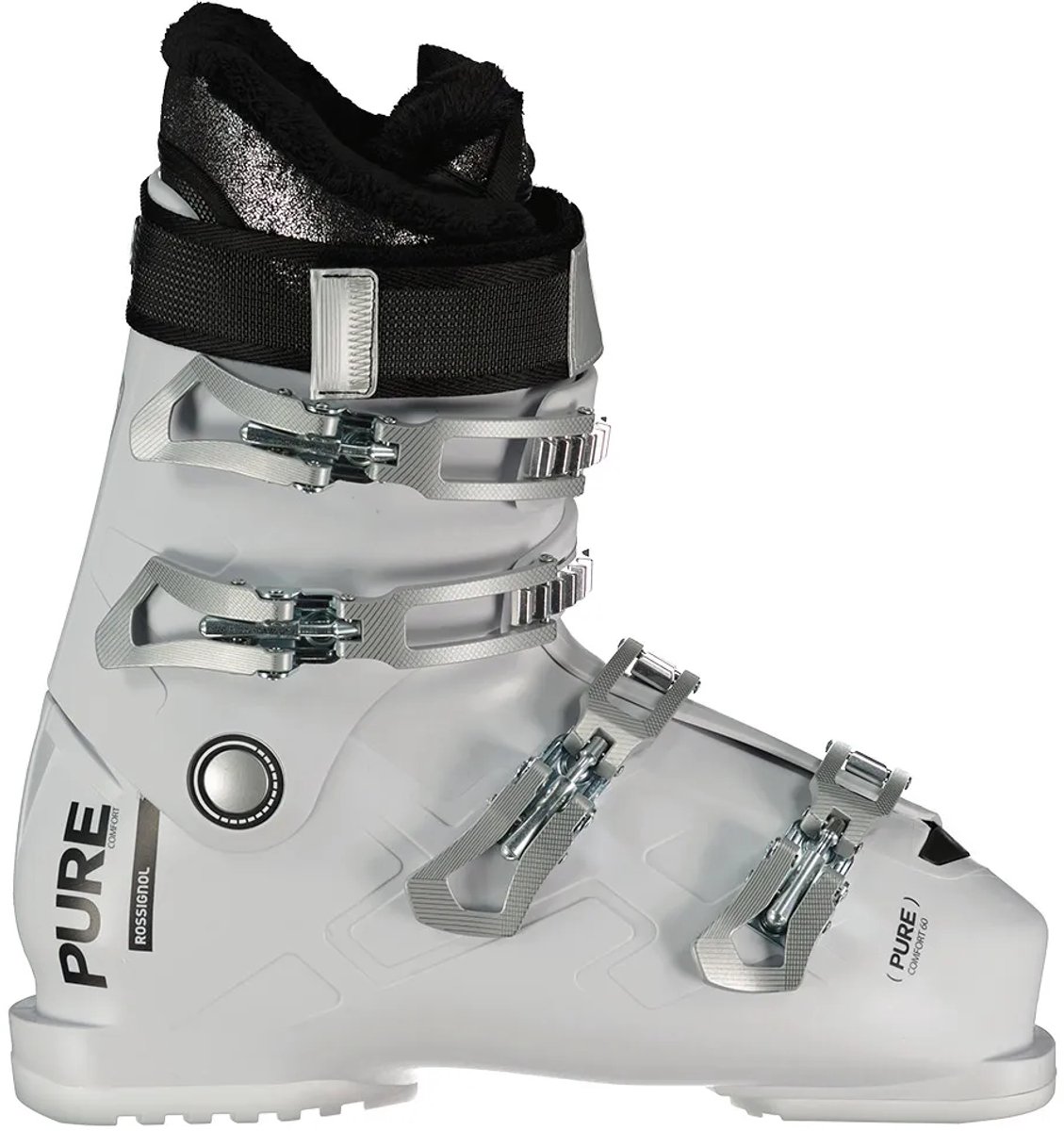 Rossignol Pure Comfort 60 Alpineskischoenen Voor Dames Zwart 23.5 Vrouw